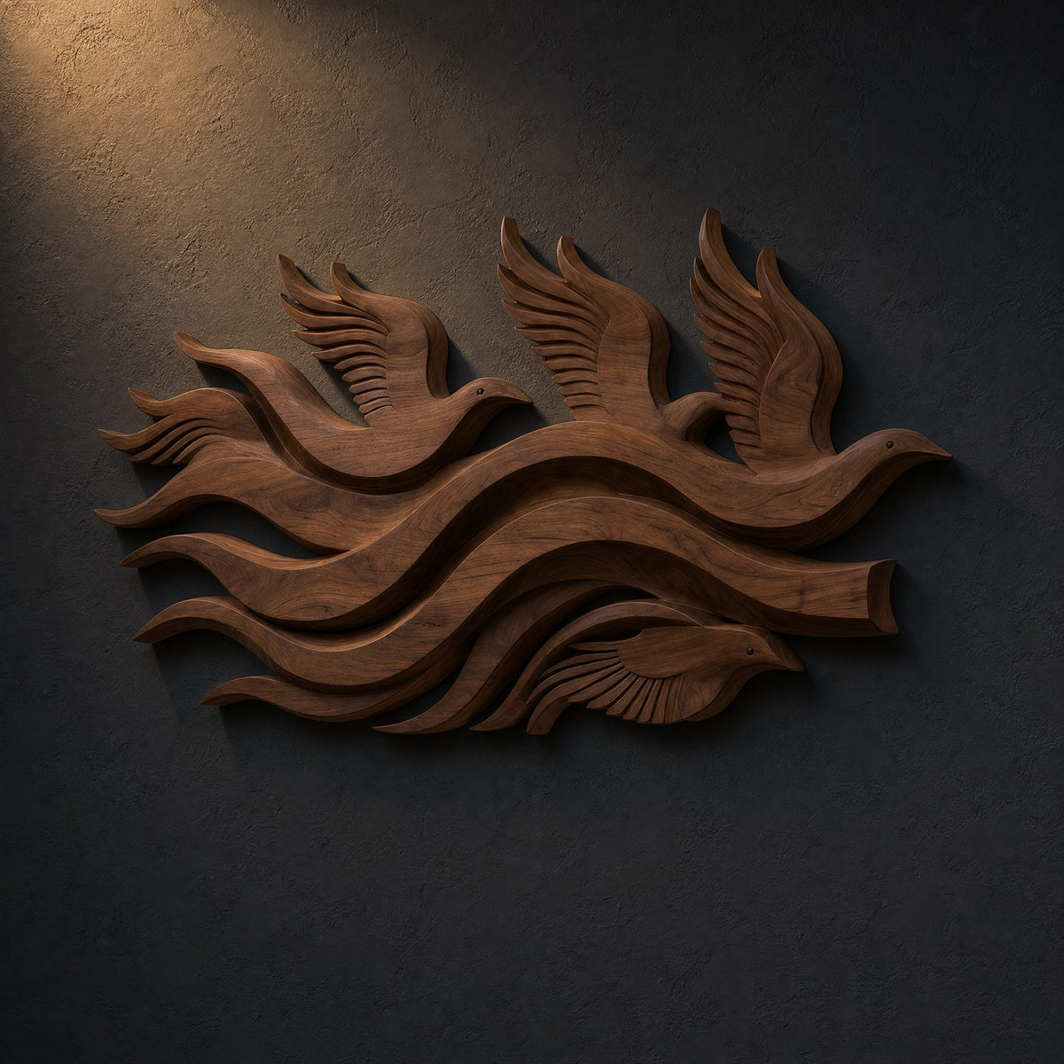 Natural wood grain detail