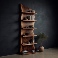 Solid Wood Standing Shelf Home, view 2