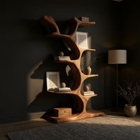 Tree Form Bookcase with Branching Open Arms, view 2