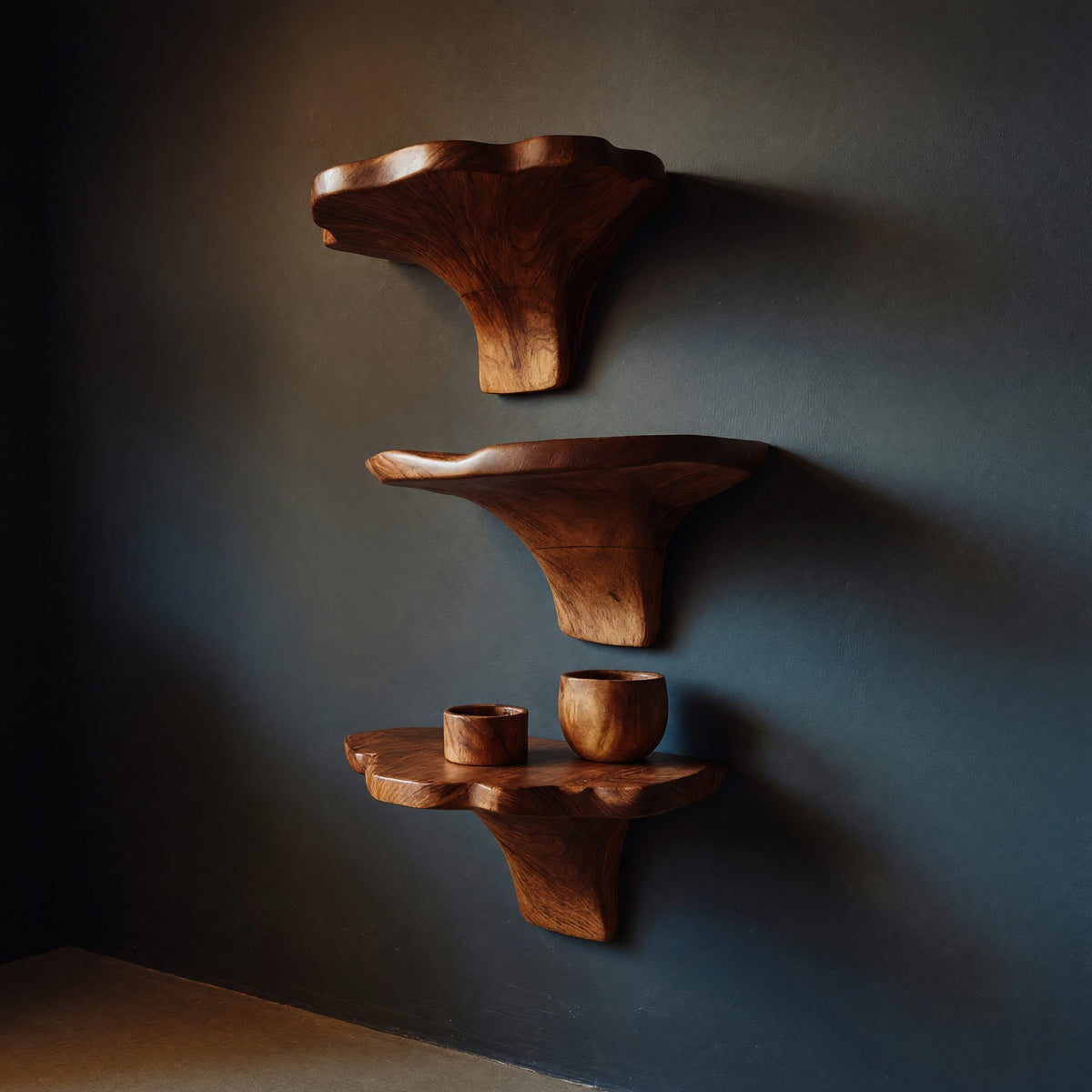 Natural wood grain detail