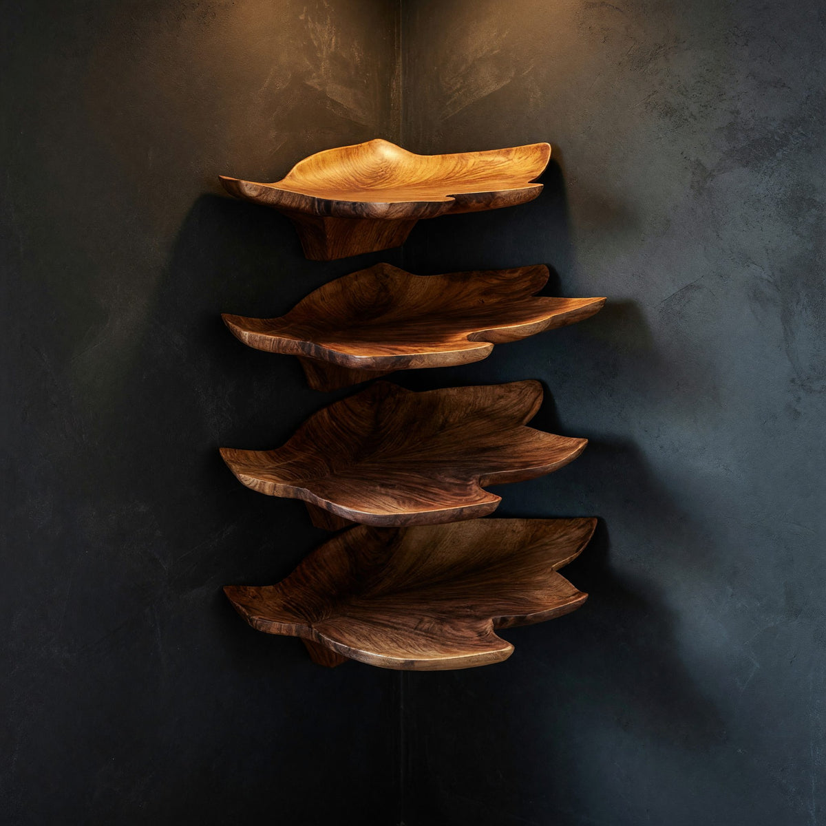 Natural wood grain detail