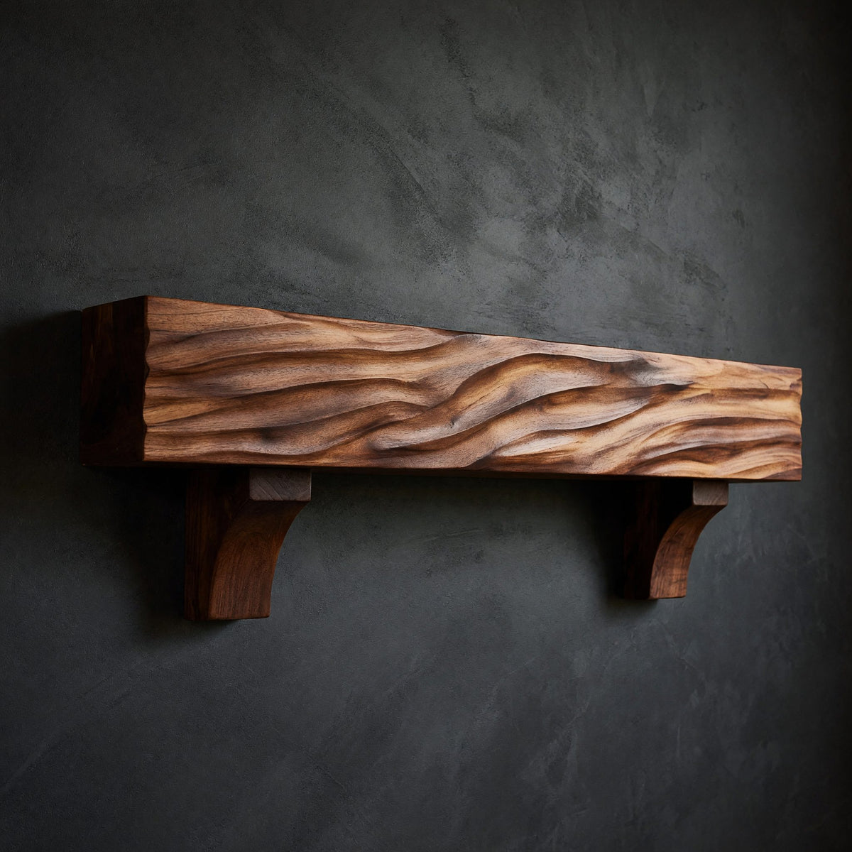 Natural wood grain detail