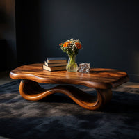 Where the Room Slows Down: A Ribbon Curve Coffee Table, view 2