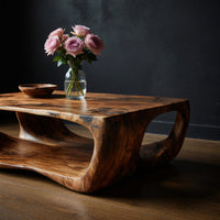 Low Coffee Table for Open Floors and Small Gatherings, view 2