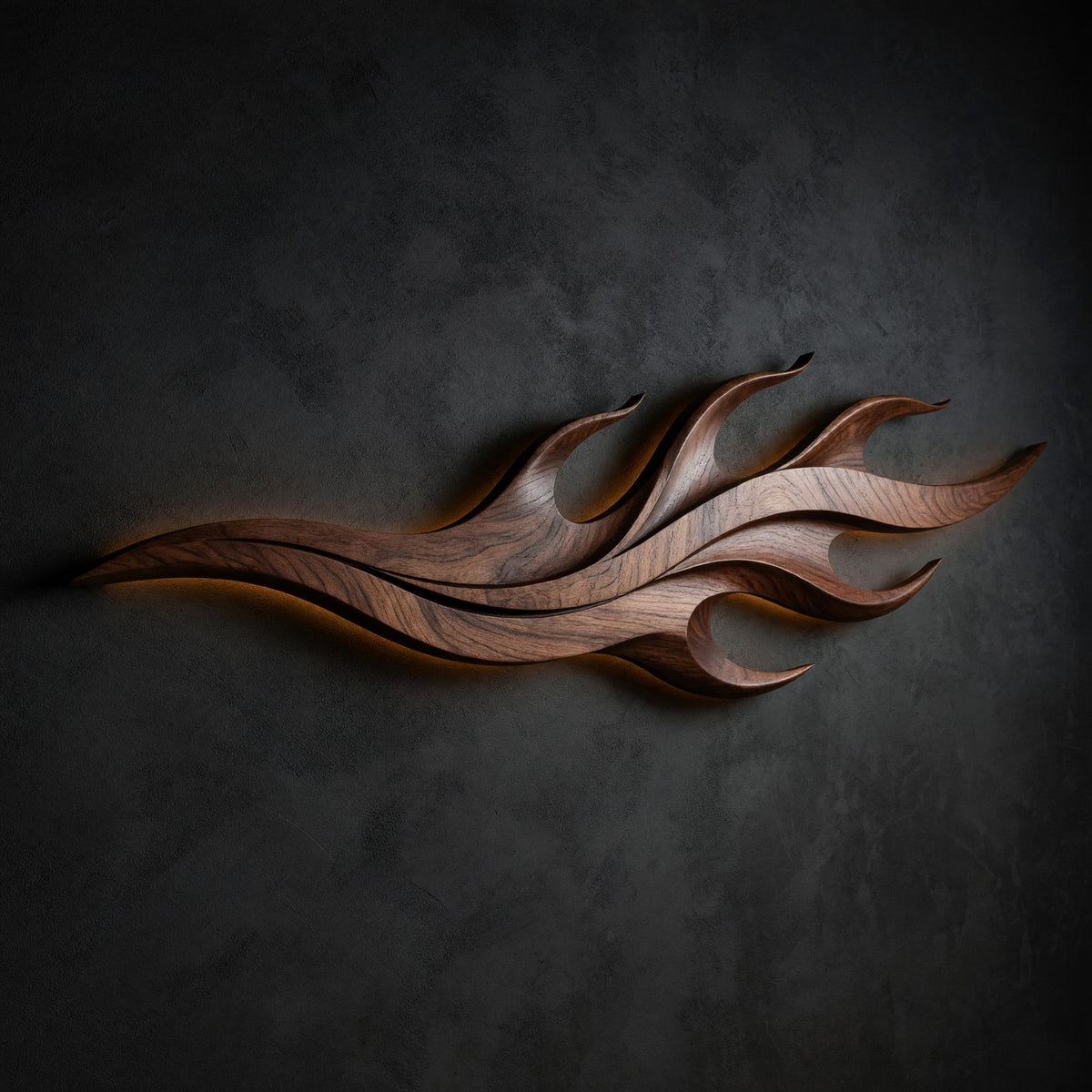 Natural wood grain detail