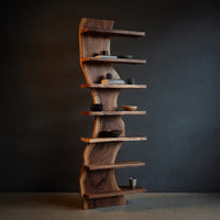 Solid Wood Standing Shelf Living Room, IV, view 2