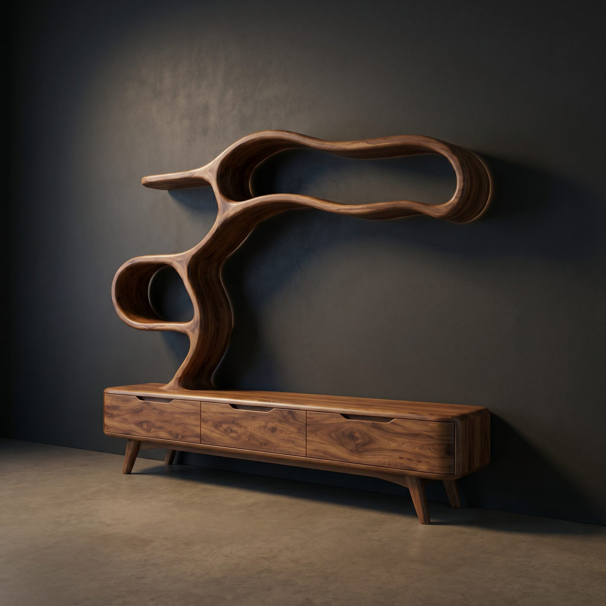 Natural wood grain detail