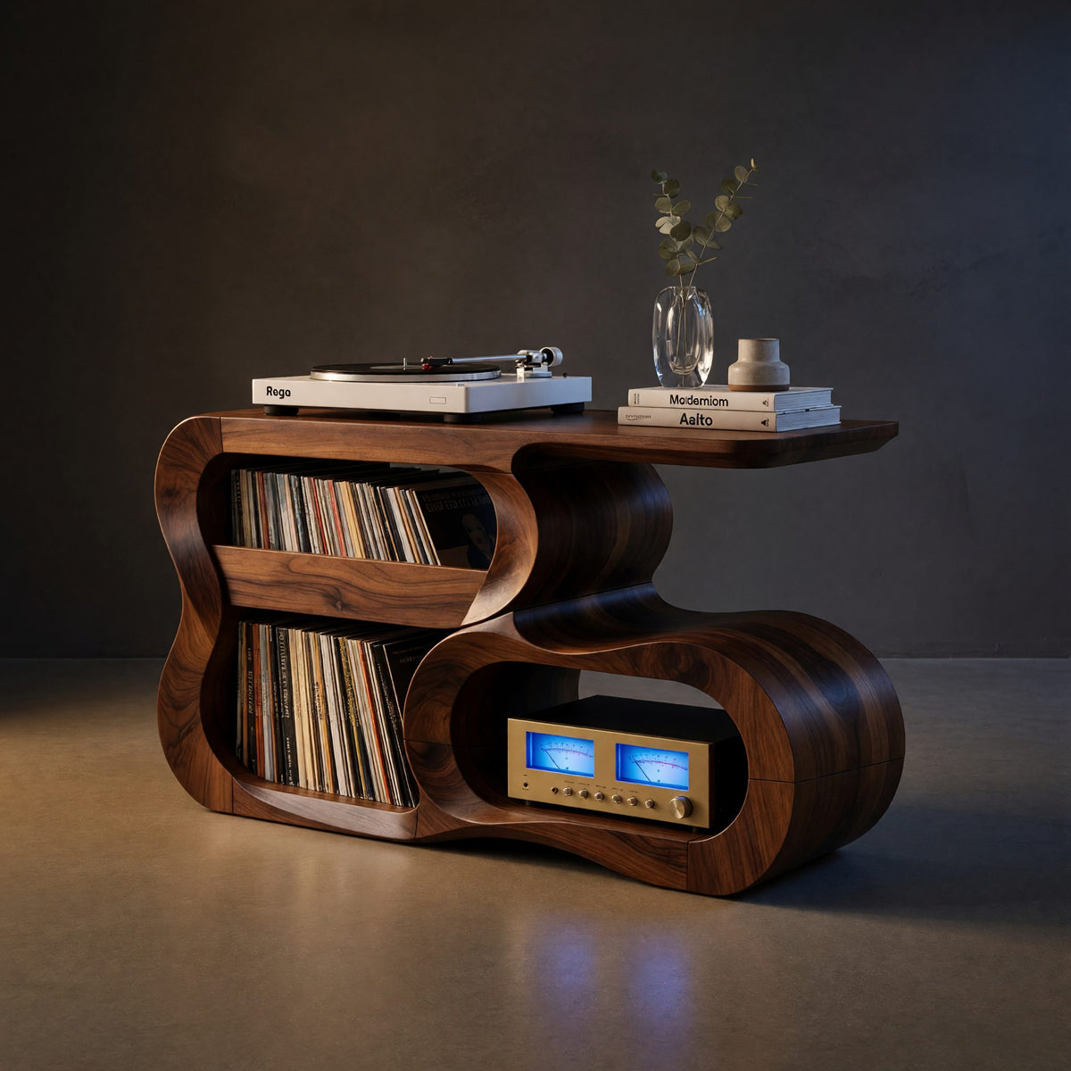 Natural wood grain detail