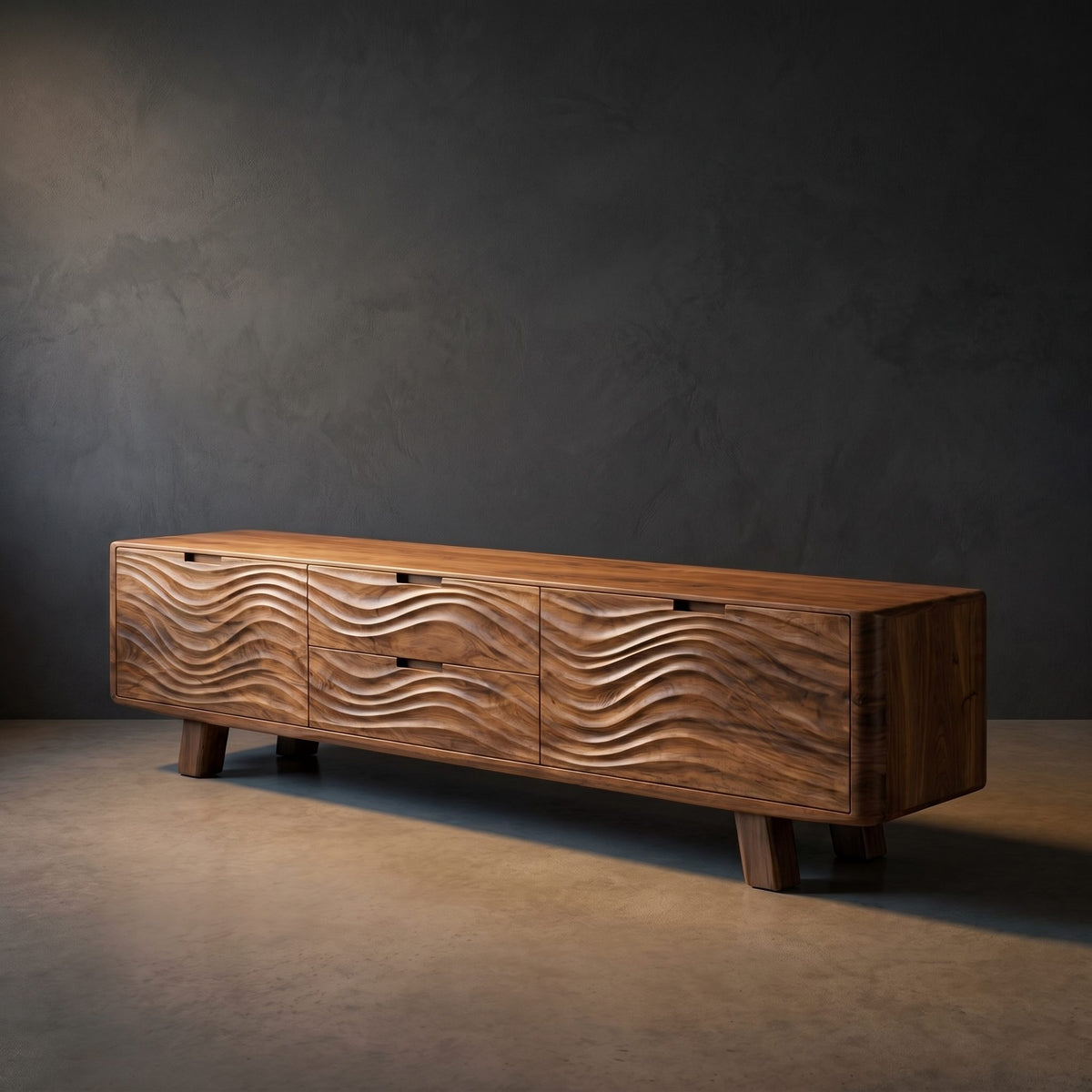 Natural wood grain detail