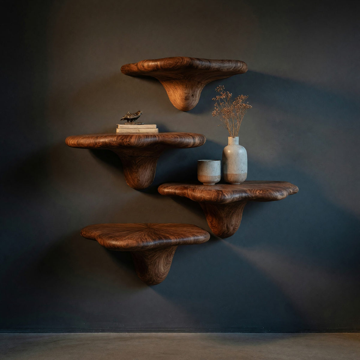 Natural wood grain detail