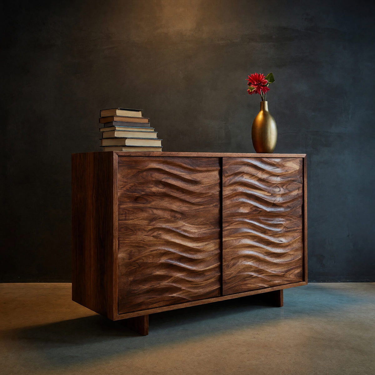 Natural wood grain detail