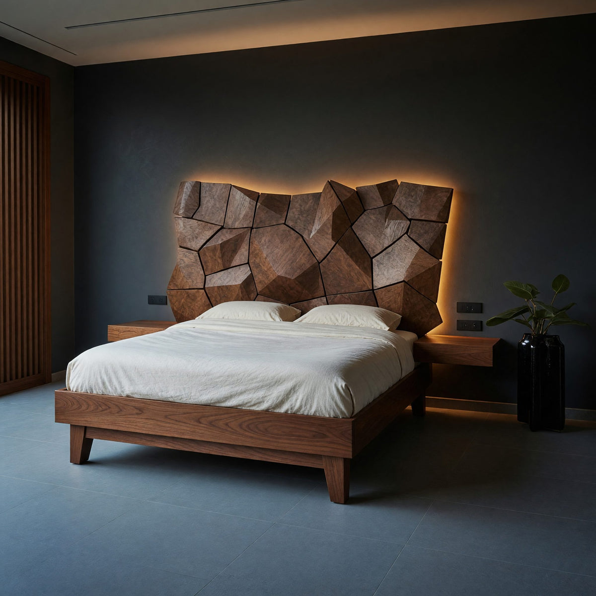 Natural wood grain detail