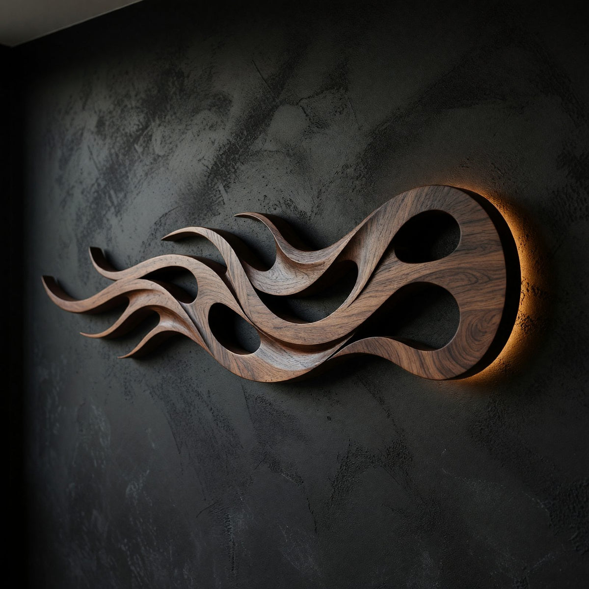 Natural wood grain detail