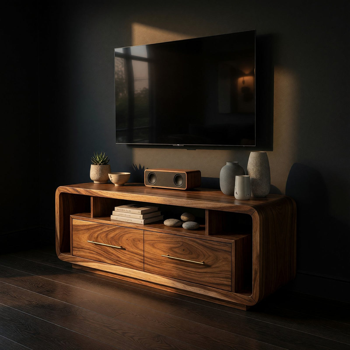 Natural wood grain detail