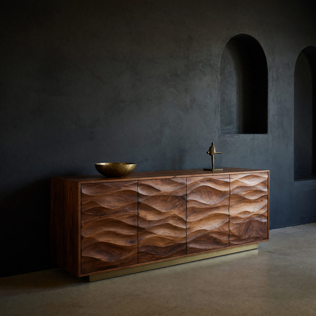 Natural wood grain detail