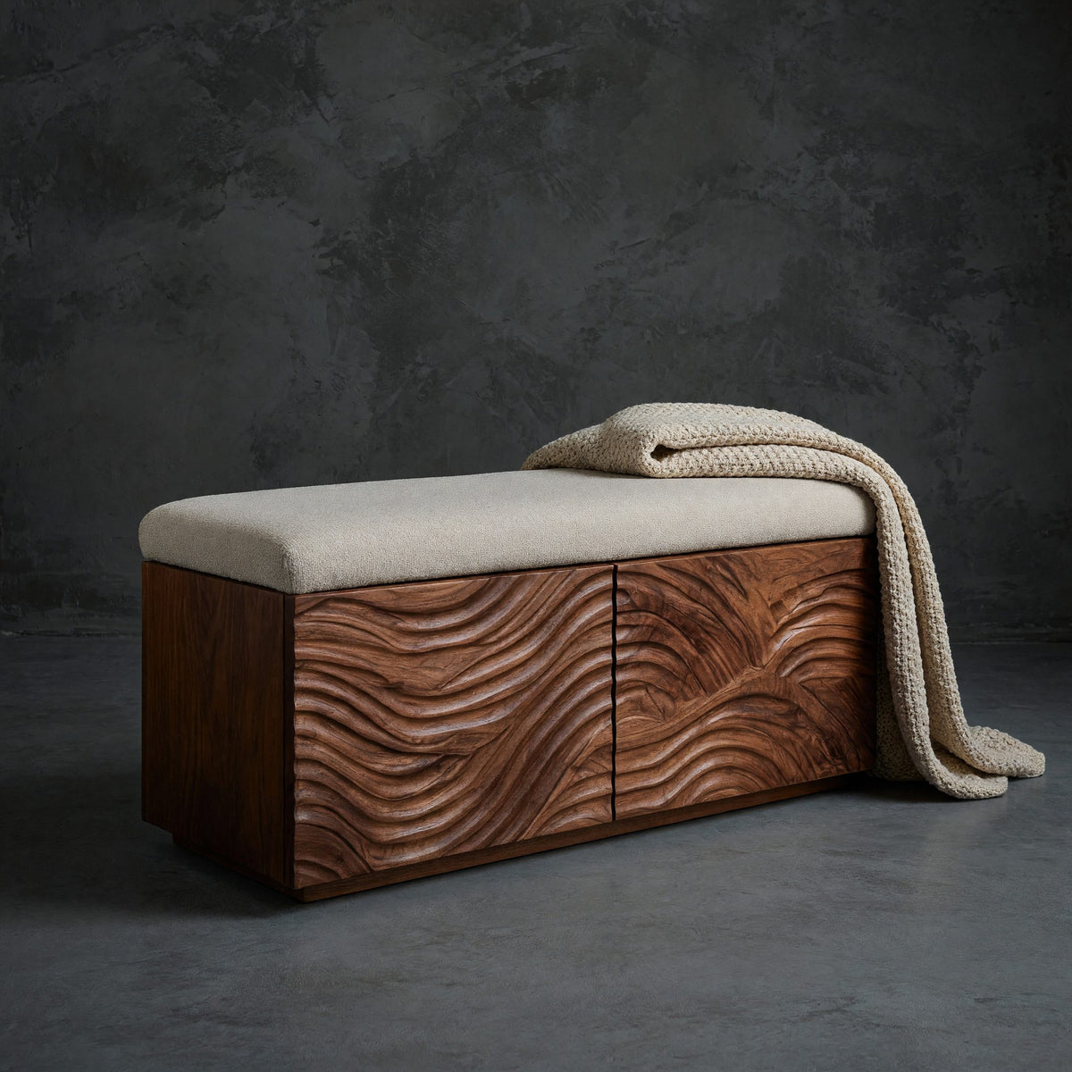 Natural wood grain detail