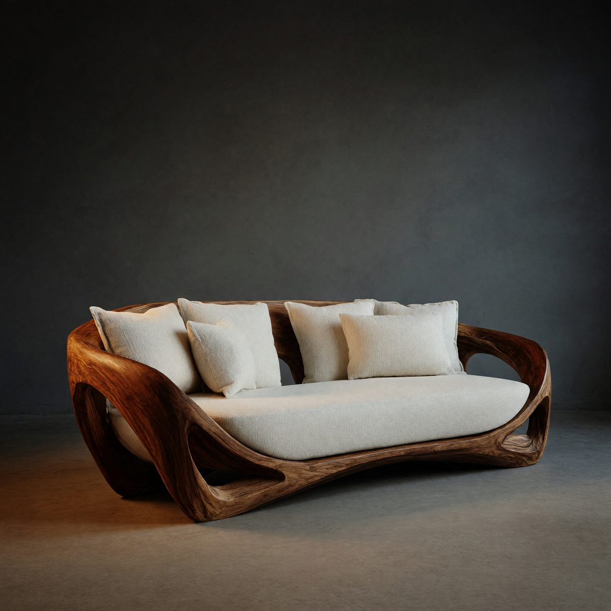Natural wood grain detail