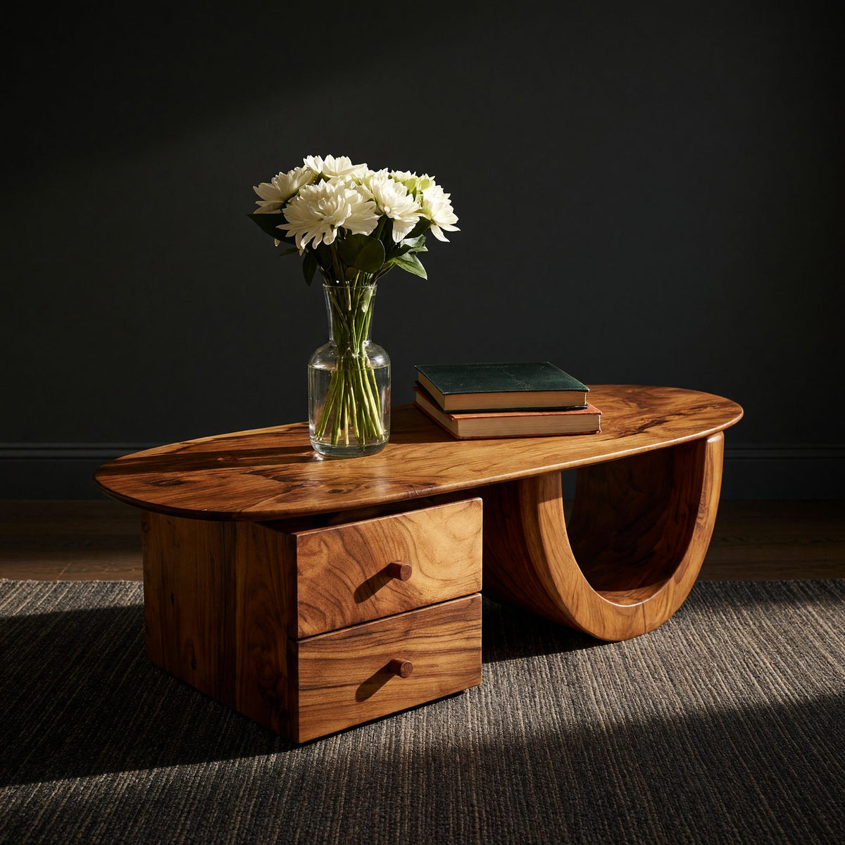 Natural wood grain detail