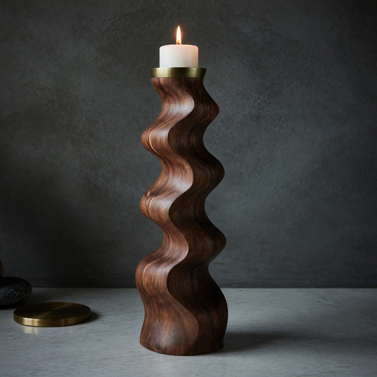 Natural wood grain detail