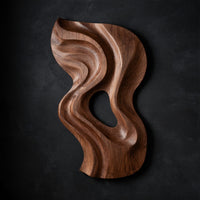 The Shape a River Leaves: Carved Wall Sculpture, view 2 — view 2