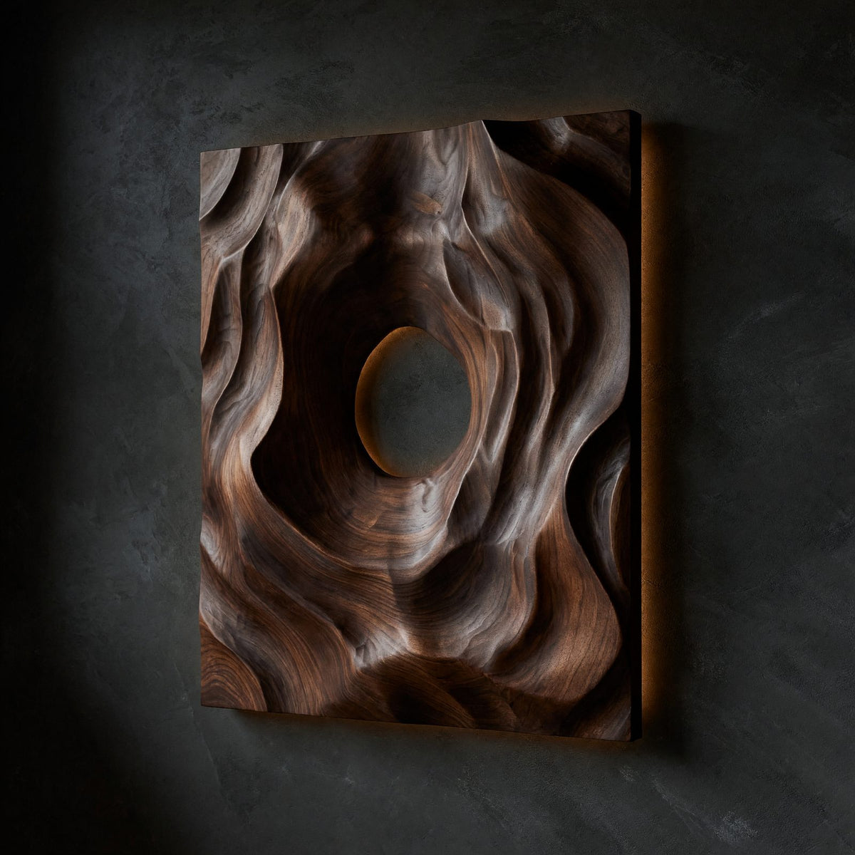 Natural wood grain detail