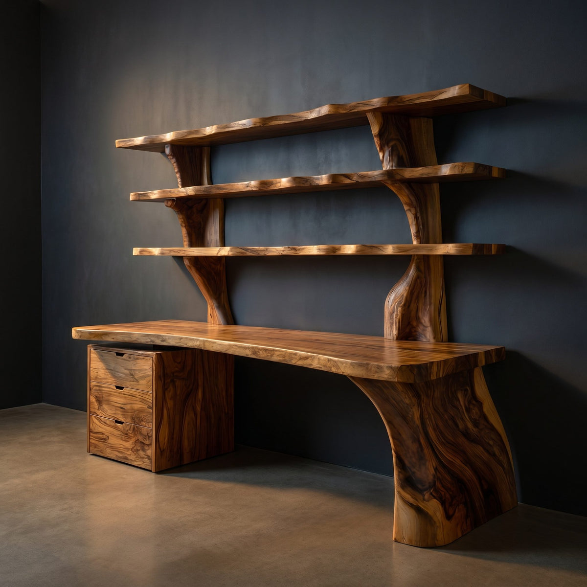 Natural wood grain detail