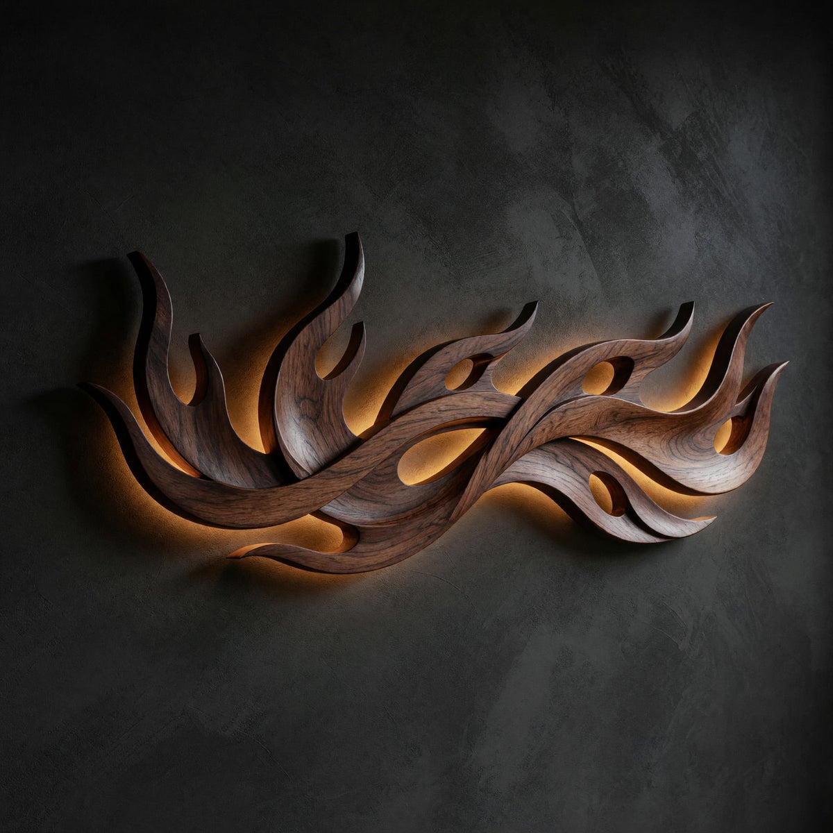 Natural wood grain detail