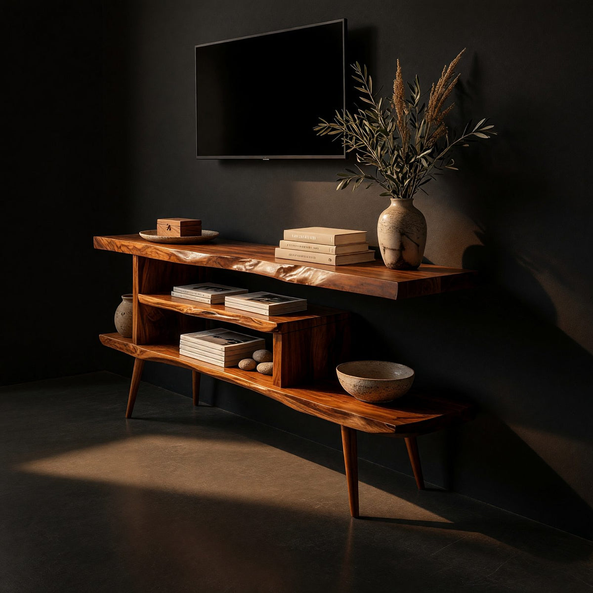 Natural wood grain detail