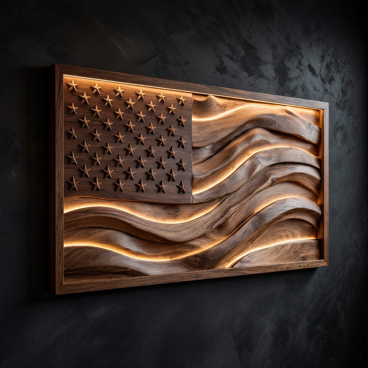 Natural wood grain detail