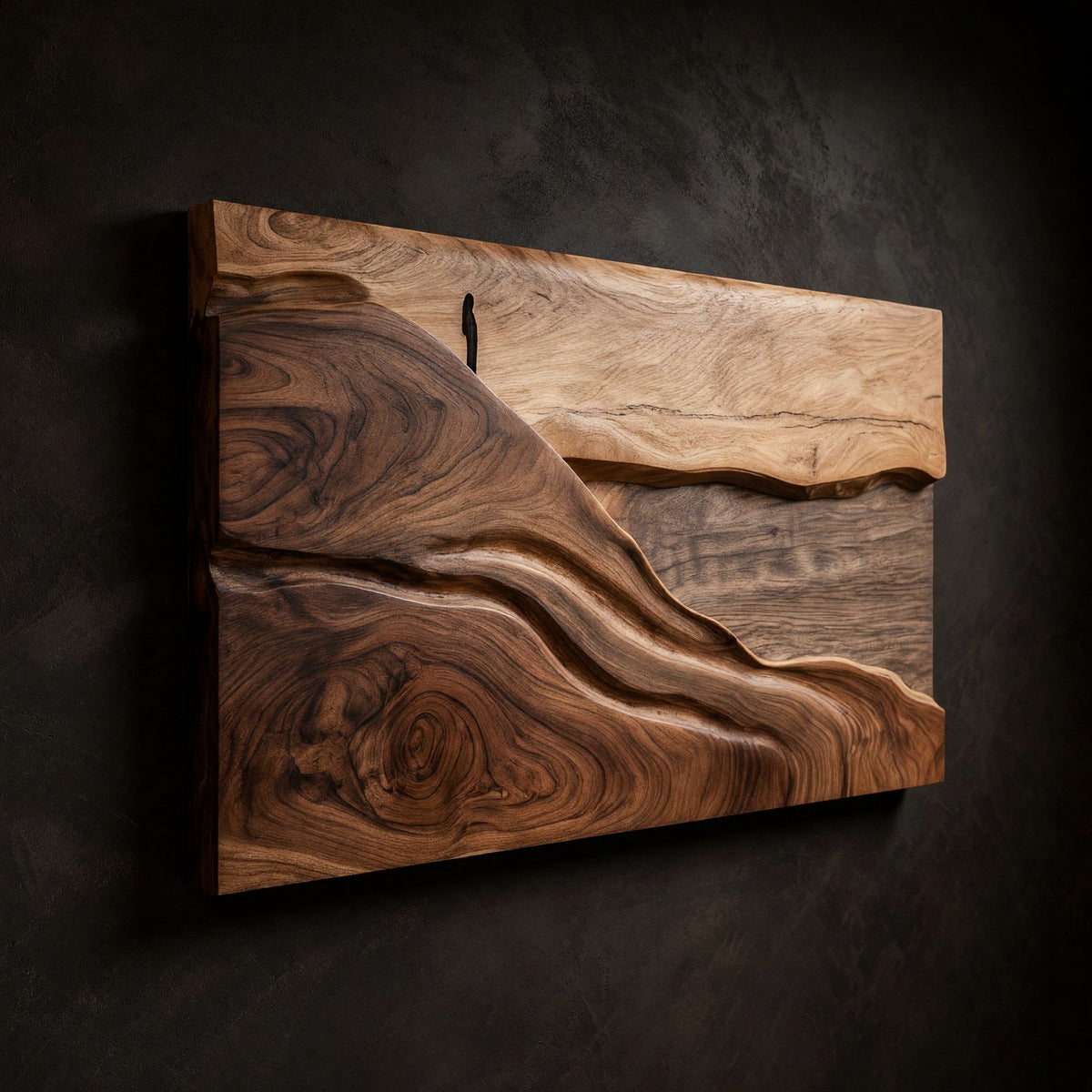 Natural wood grain detail