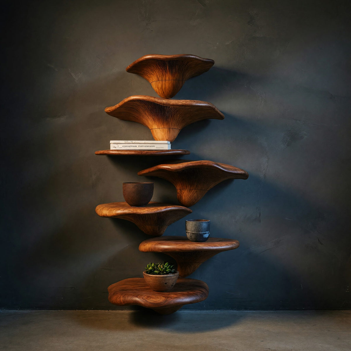Natural wood grain detail