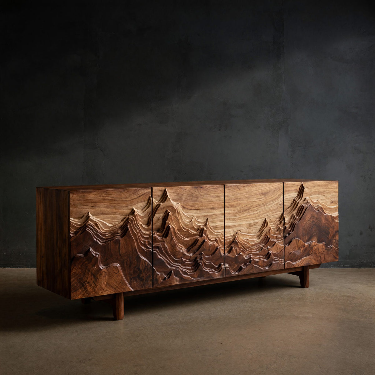Natural wood grain detail