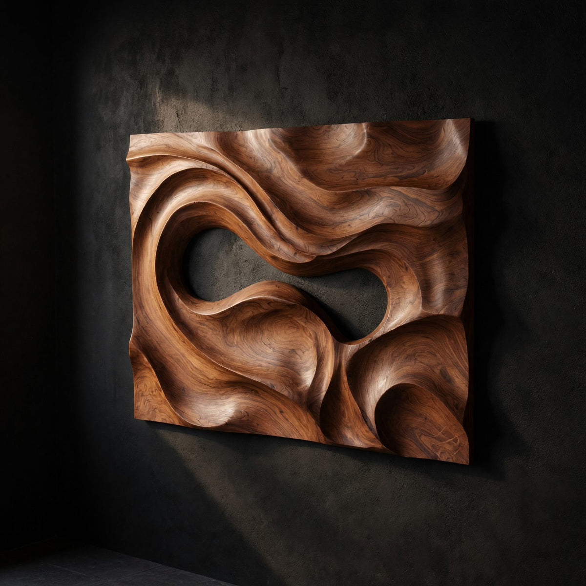 Natural wood grain detail