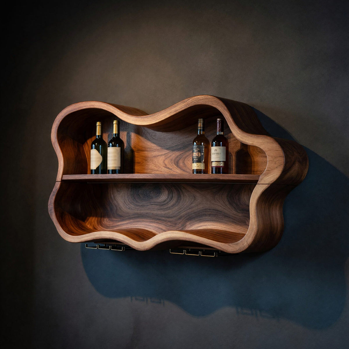 Natural wood grain detail