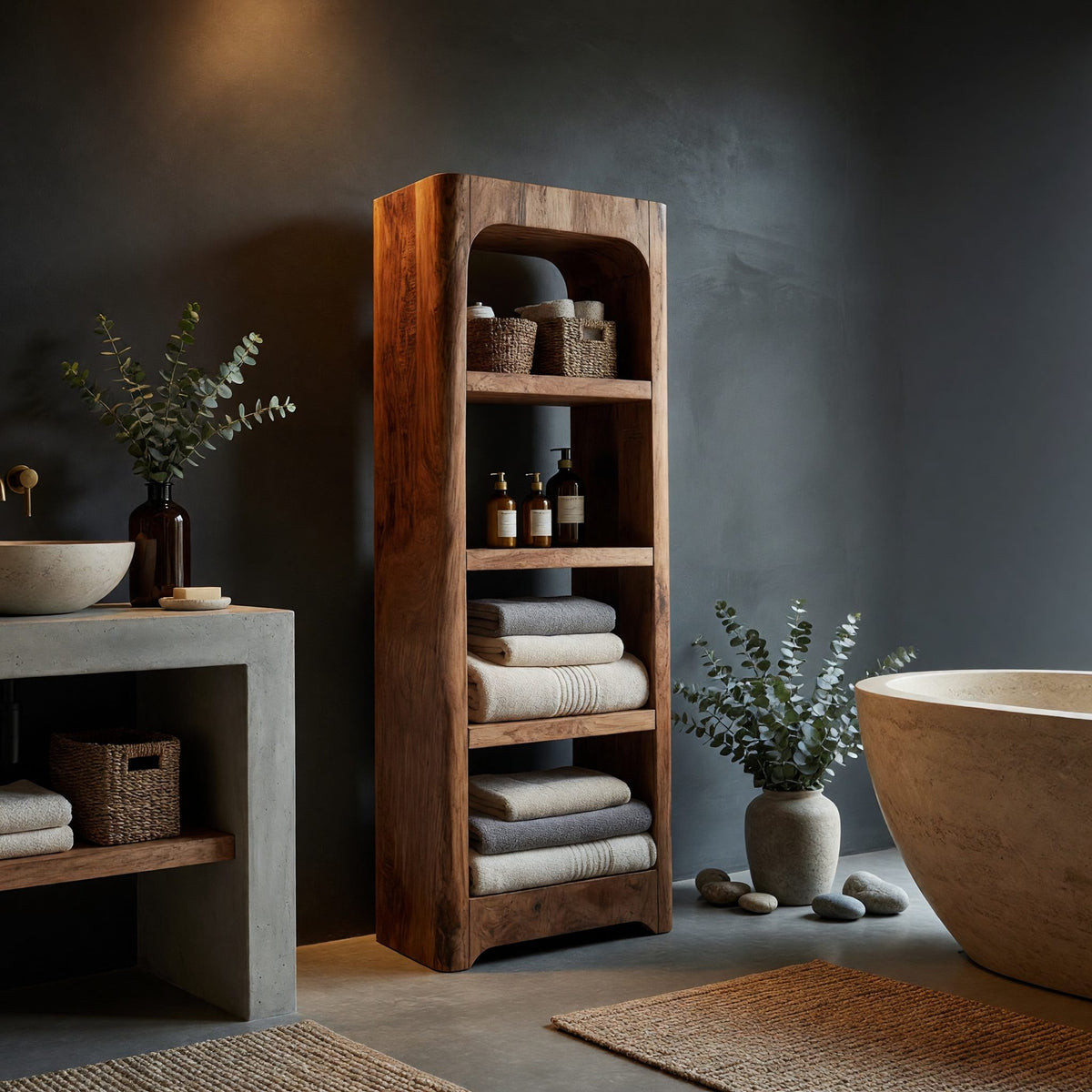 Natural wood grain detail