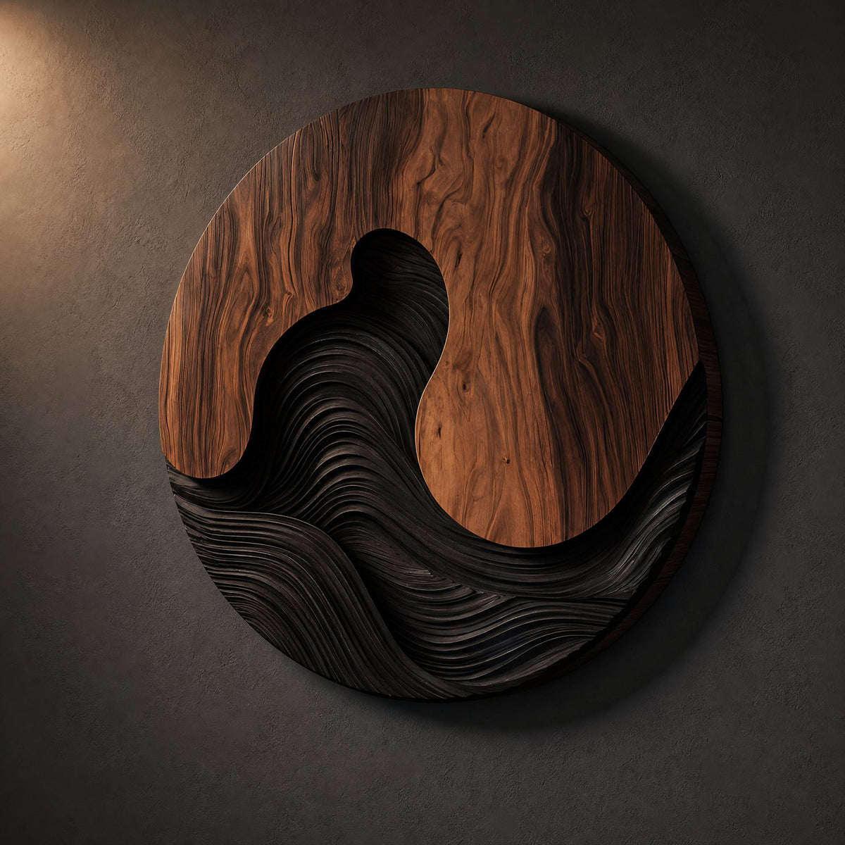 Natural wood grain detail