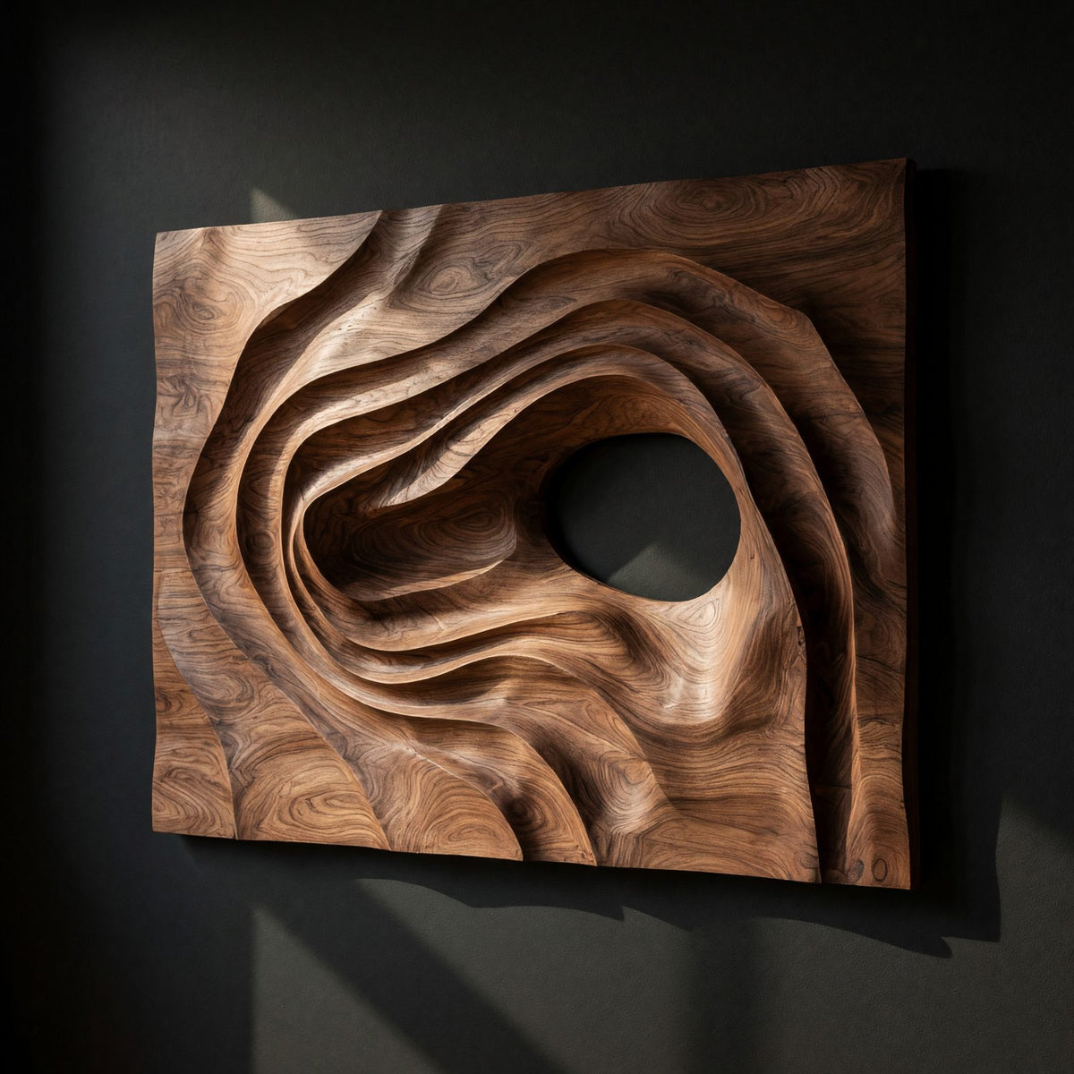 Natural wood grain detail
