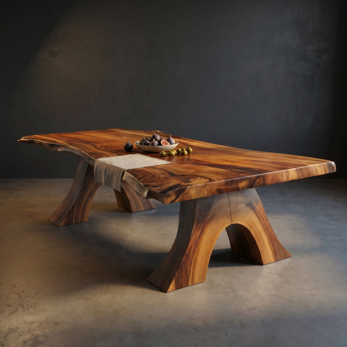 Natural wood grain detail