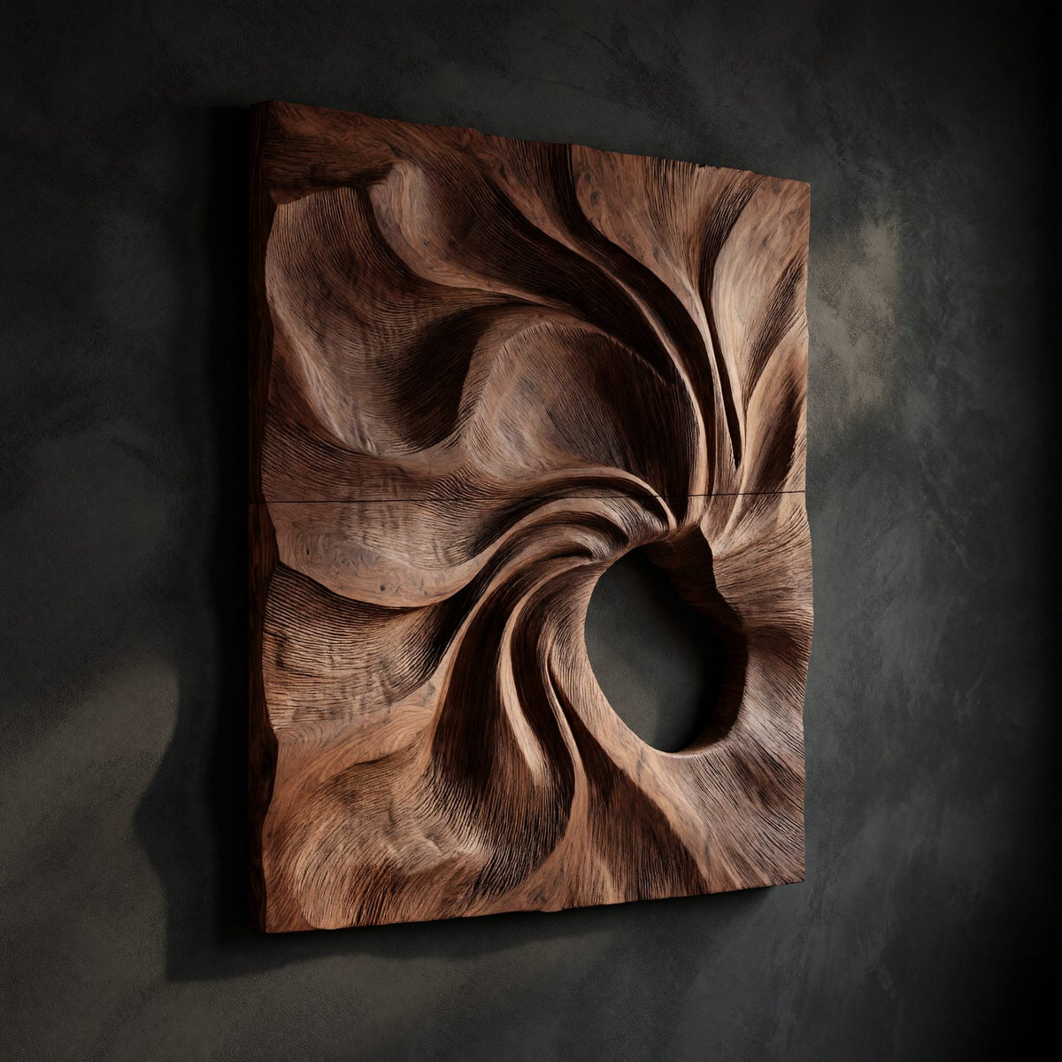 Natural wood grain detail