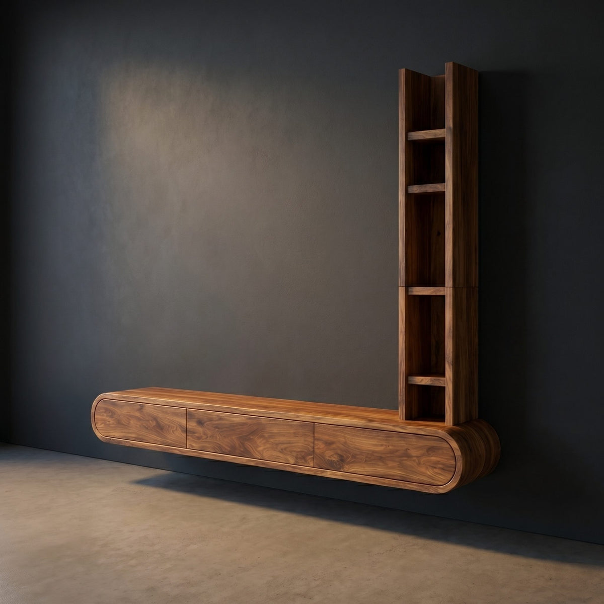 Natural wood grain detail