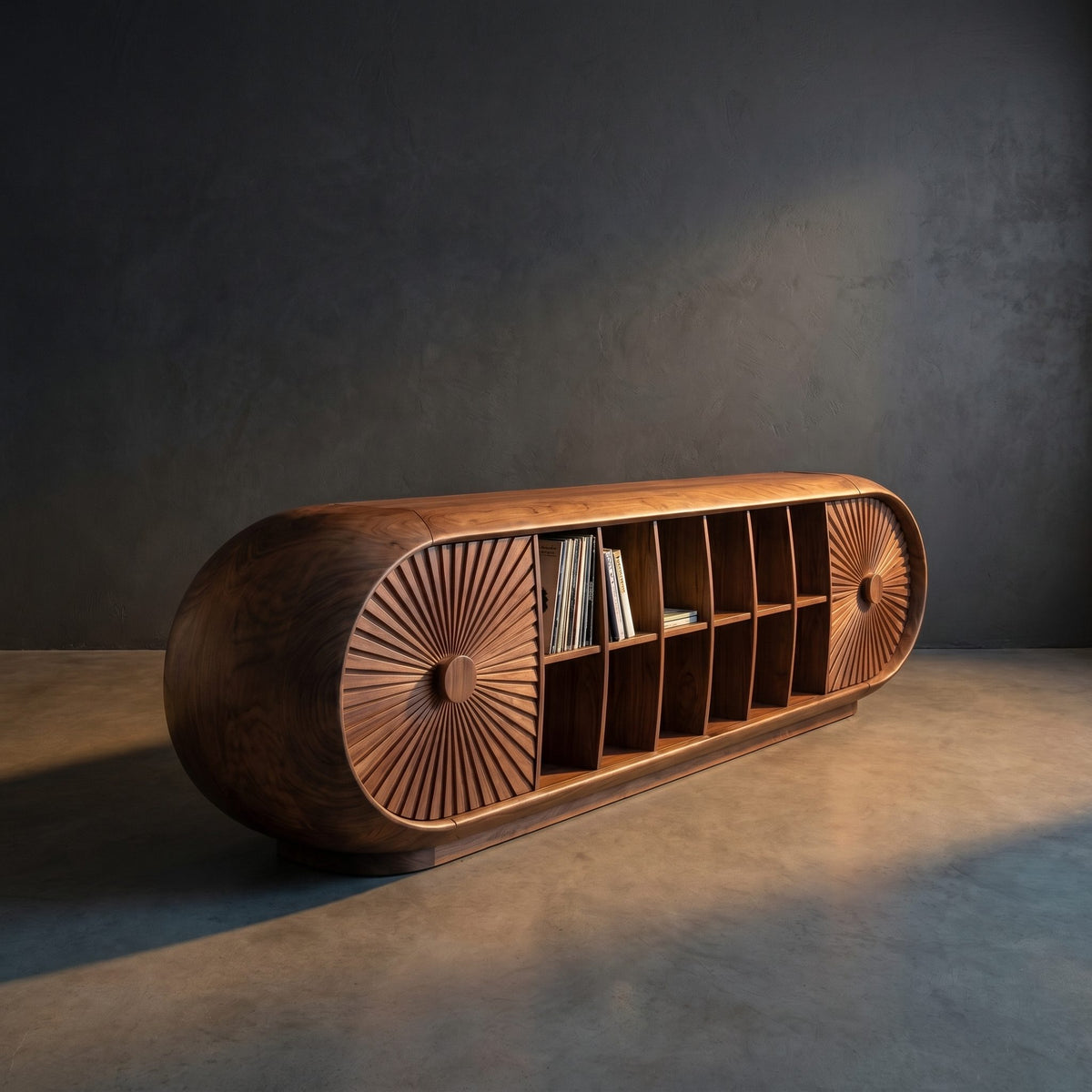 Natural wood grain detail