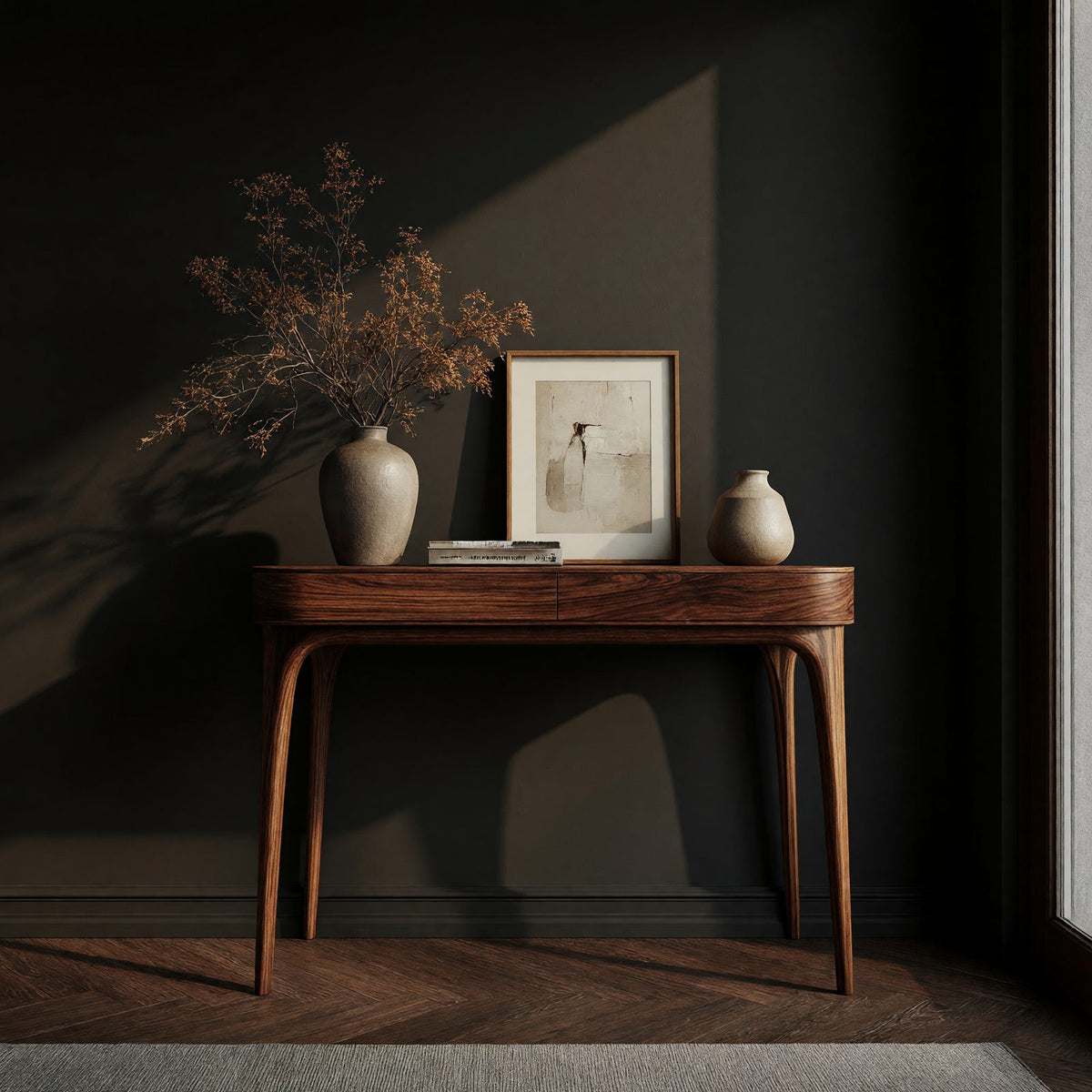 Natural wood grain detail