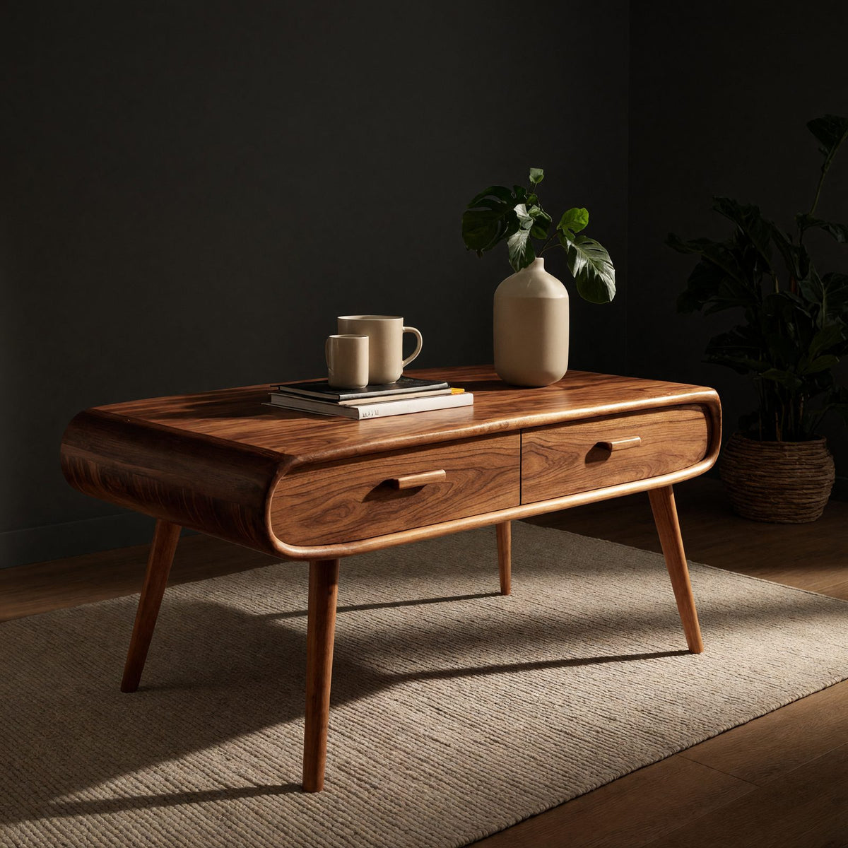 Natural wood grain detail