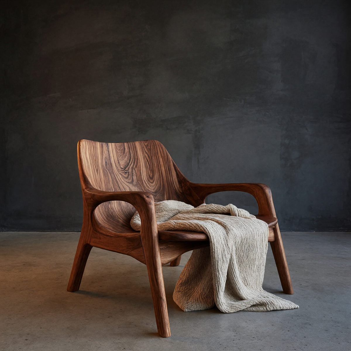 Natural wood grain detail