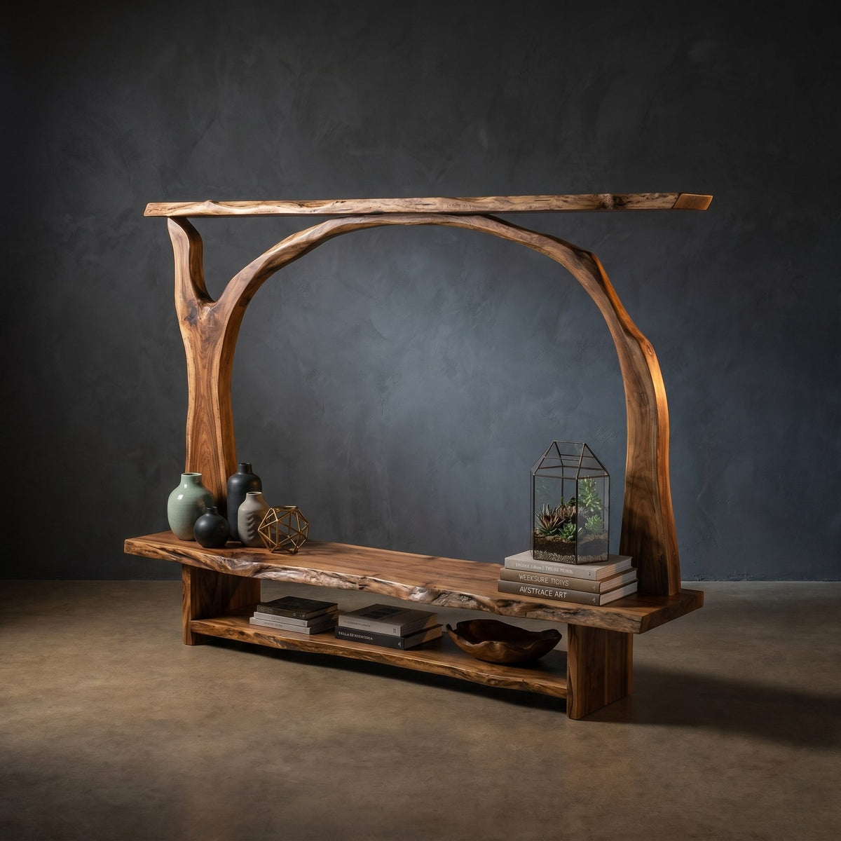 Natural wood grain detail