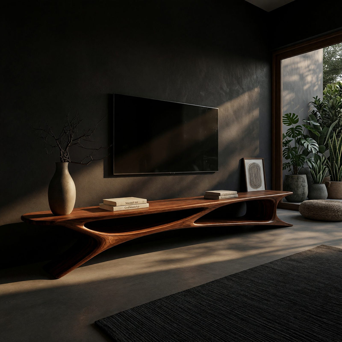 Natural wood grain detail