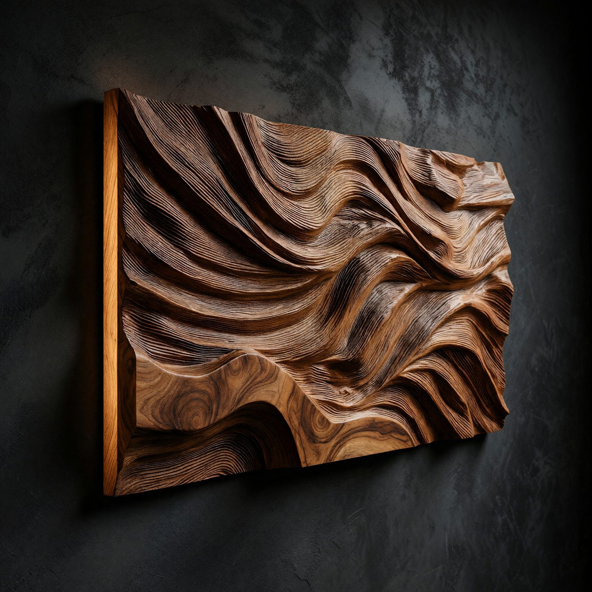 Natural wood grain detail