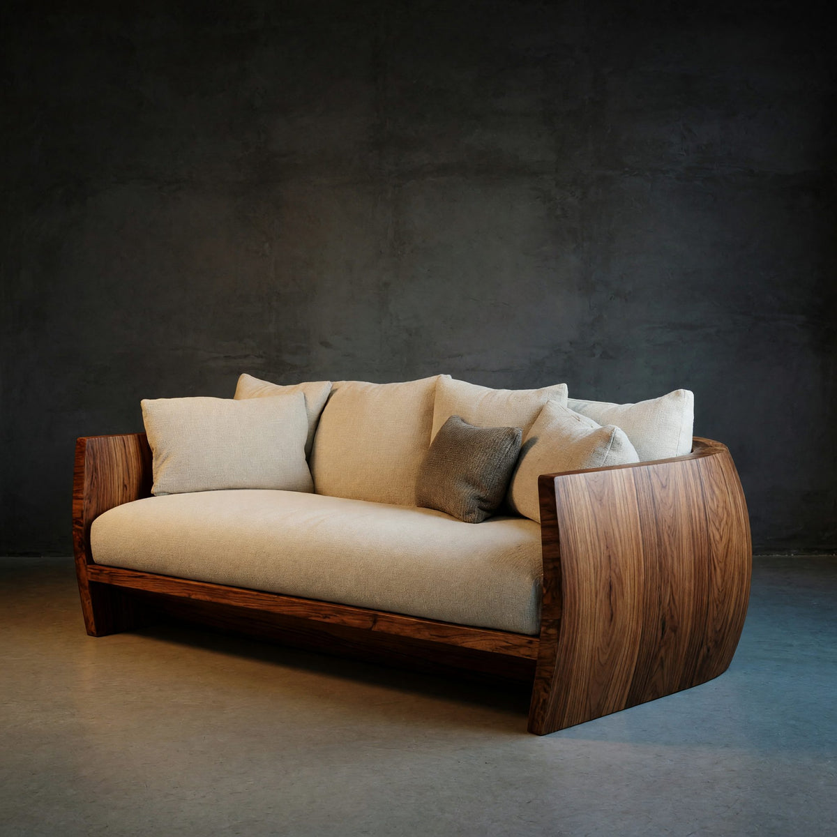 Natural wood grain detail