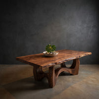 Live Edge Banquet Table For Wine Dining Room, view 2