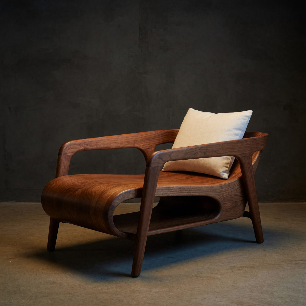 Natural wood grain detail